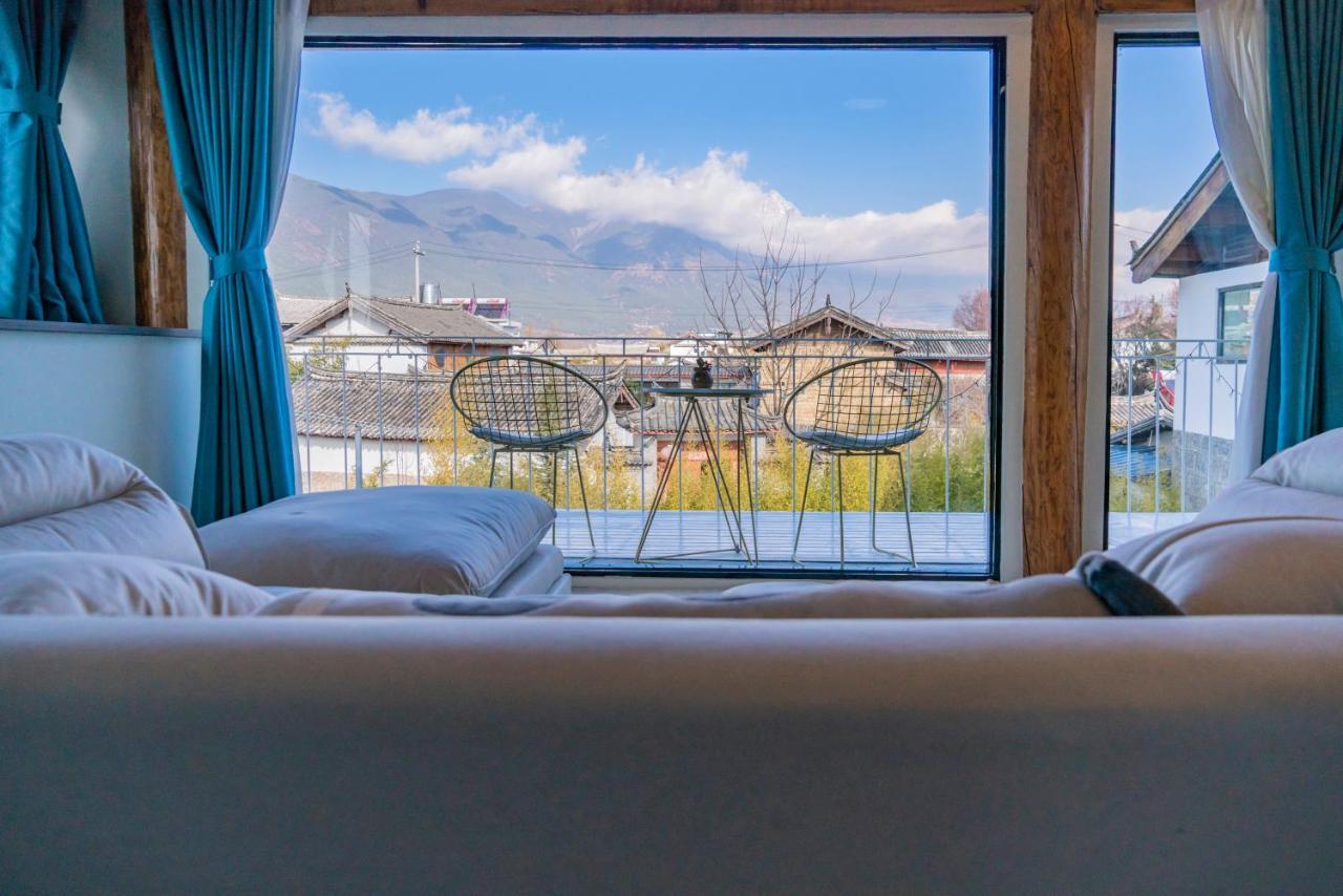 玉龙白沙普宿客栈 Lijiang  Exterior foto